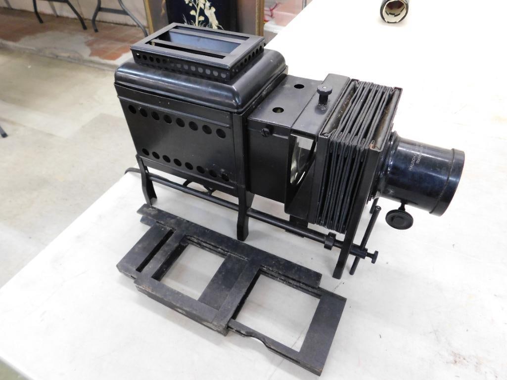 Vintage Bauch and Lomb Image Projector - Model # B Balopticon - 10" x 16"x 6" - 2