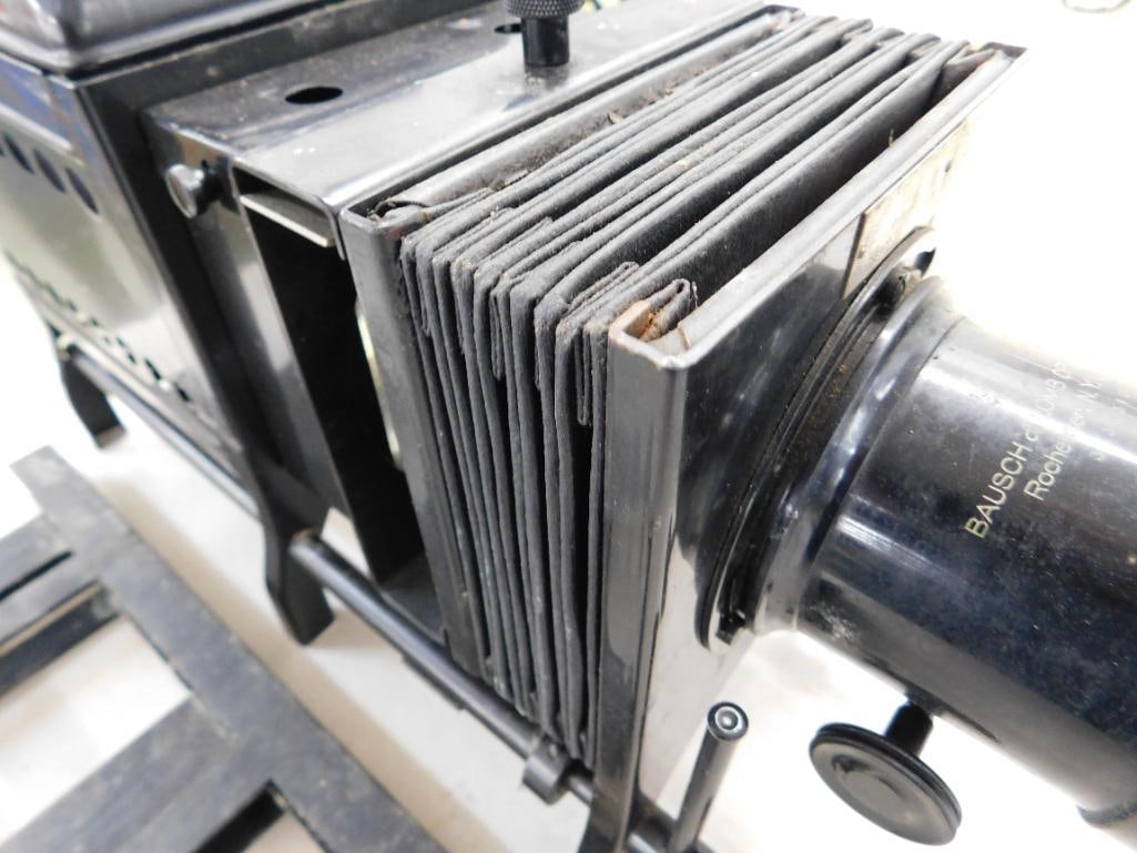 Vintage Bauch and Lomb Image Projector - Model # B Balopticon - 10" x 16"x 6" - 4