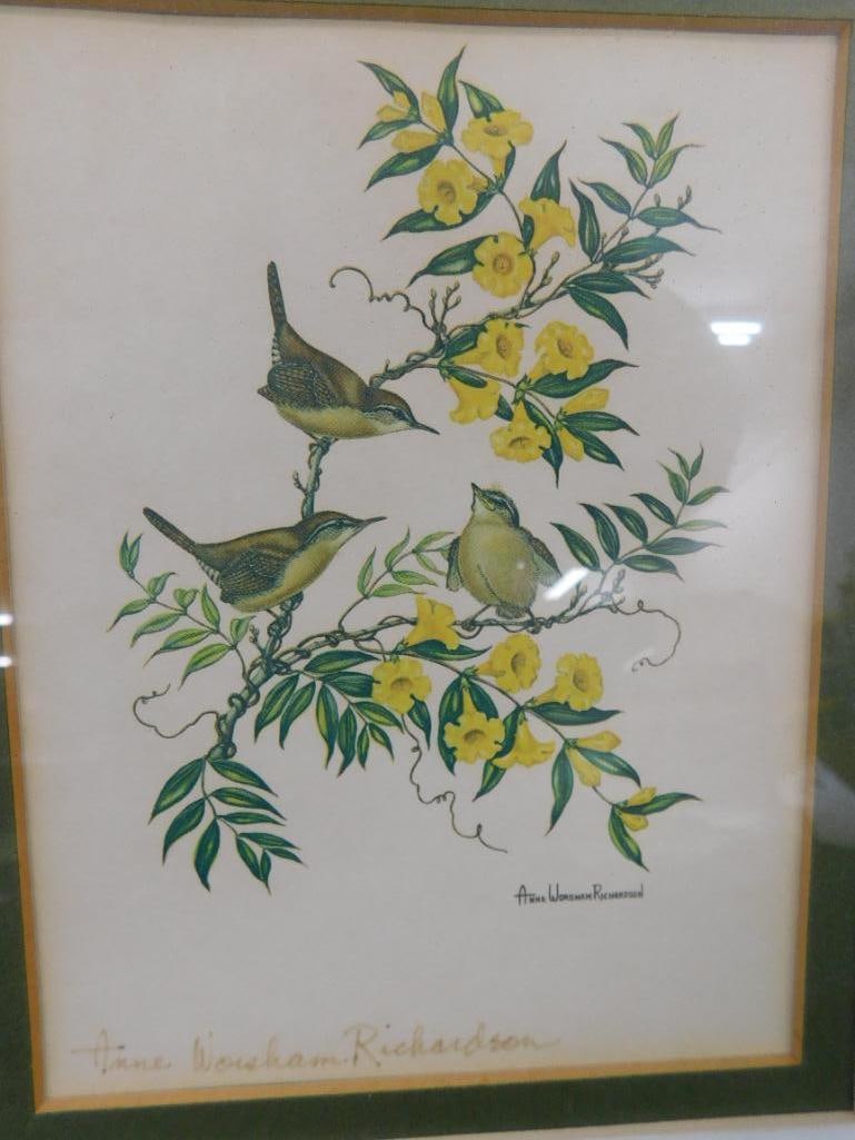 Anne Worsham Richardson - Hand Signed Print - 13" x 10.75" - 7