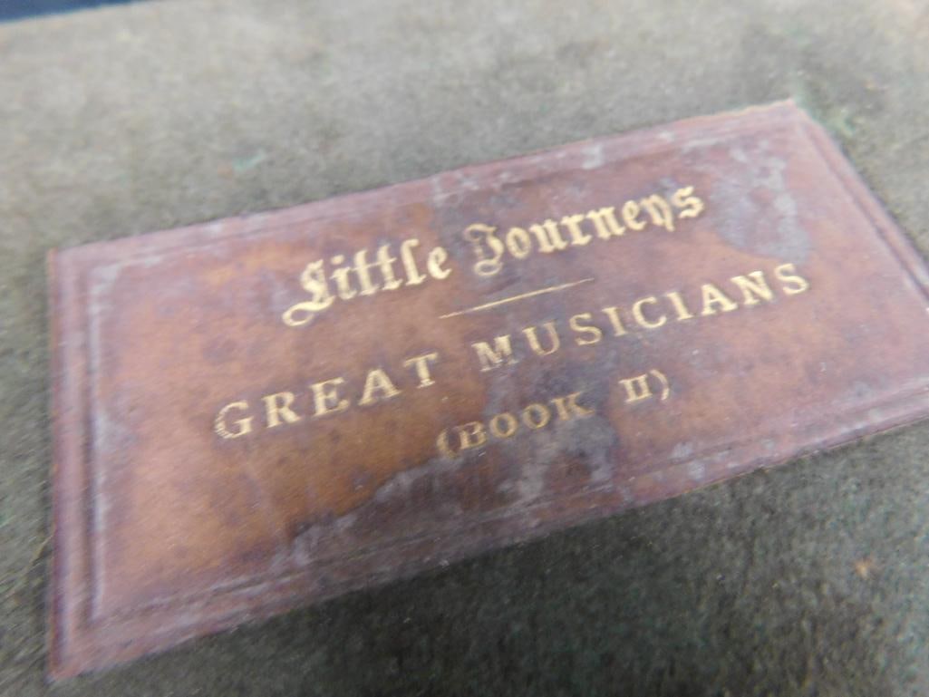 Vintage 1901 Roycrofters - Elbert Hubbard - "Little Journeys - Great Musicians" Vol. 9 - 2