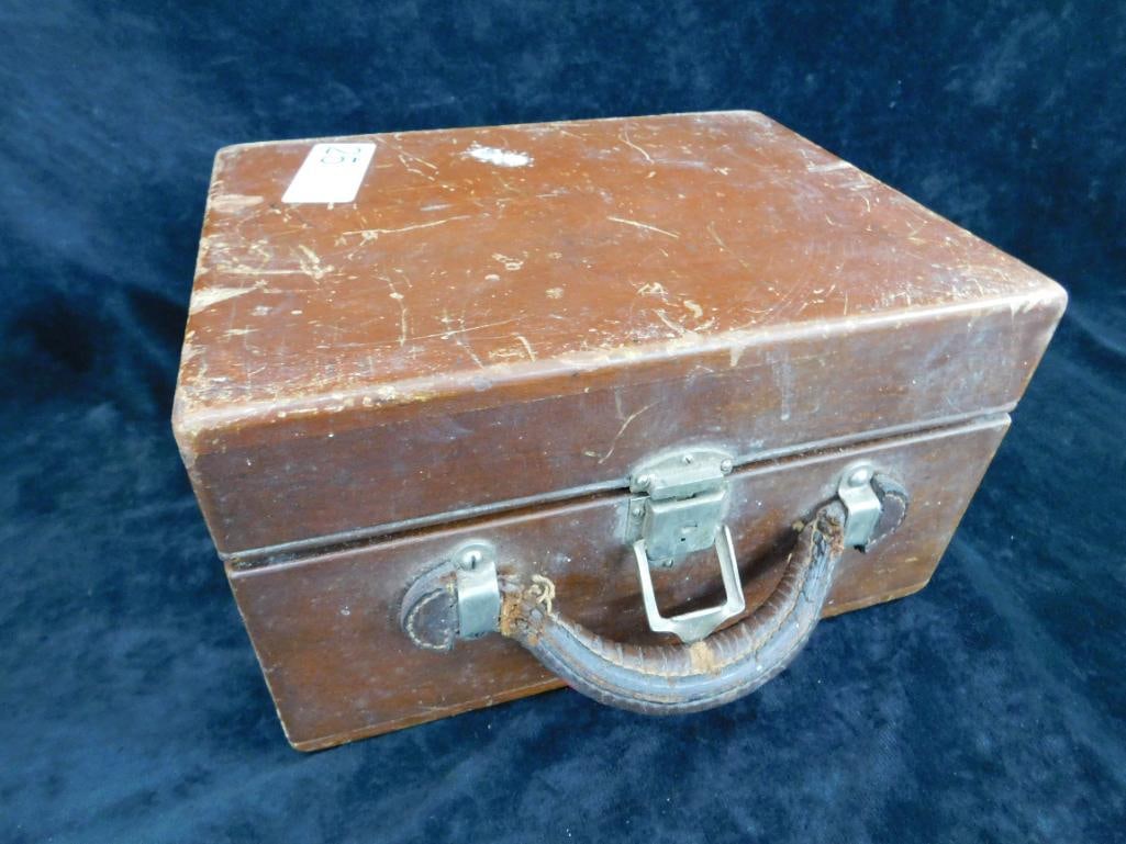 Vintage Weston AC and DC Wattmeter - Model 310 - Original Case - Untested - 6" x 10.5" x 8.25" - 11