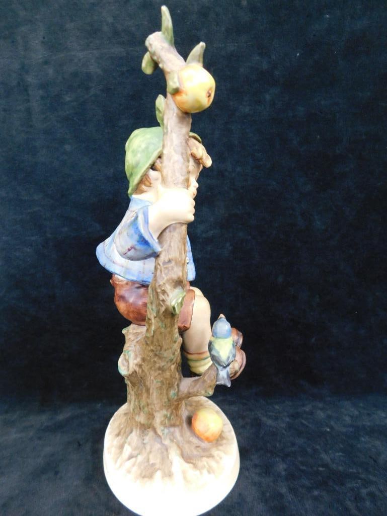 Hummel - #142 V - Large " Apple Tree Boy " - 10.75" x 5.75" x 4" - 6