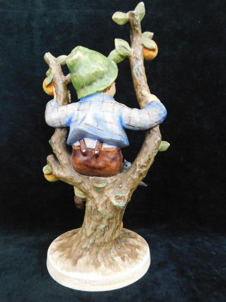 Hummel - #142 V - Large " Apple Tree Boy " - 10.75" x 5.75" x 4" - 7