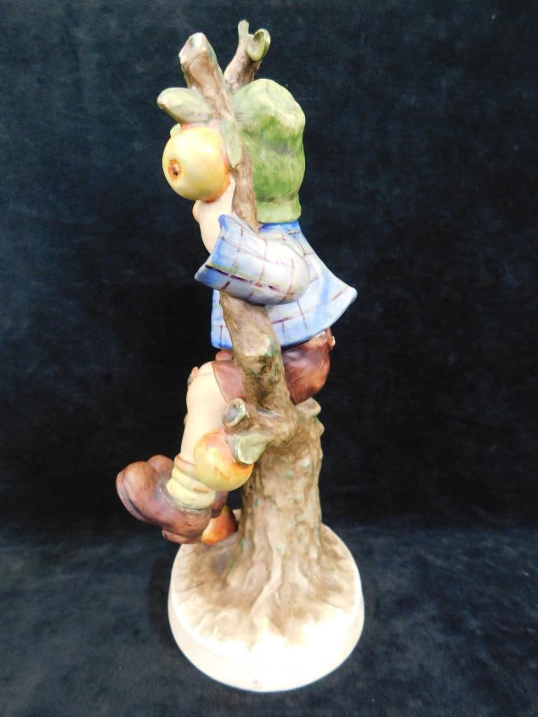 Hummel - #142 V - Large " Apple Tree Boy " - 10.75" x 5.75" x 4" - 9