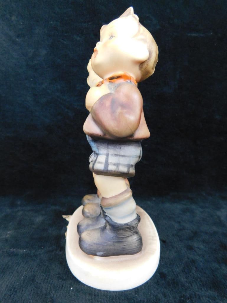 Group of 4 Hummels - "Max and Moritz" - "Little Fiddler" - "Boy With Toothache" - 14