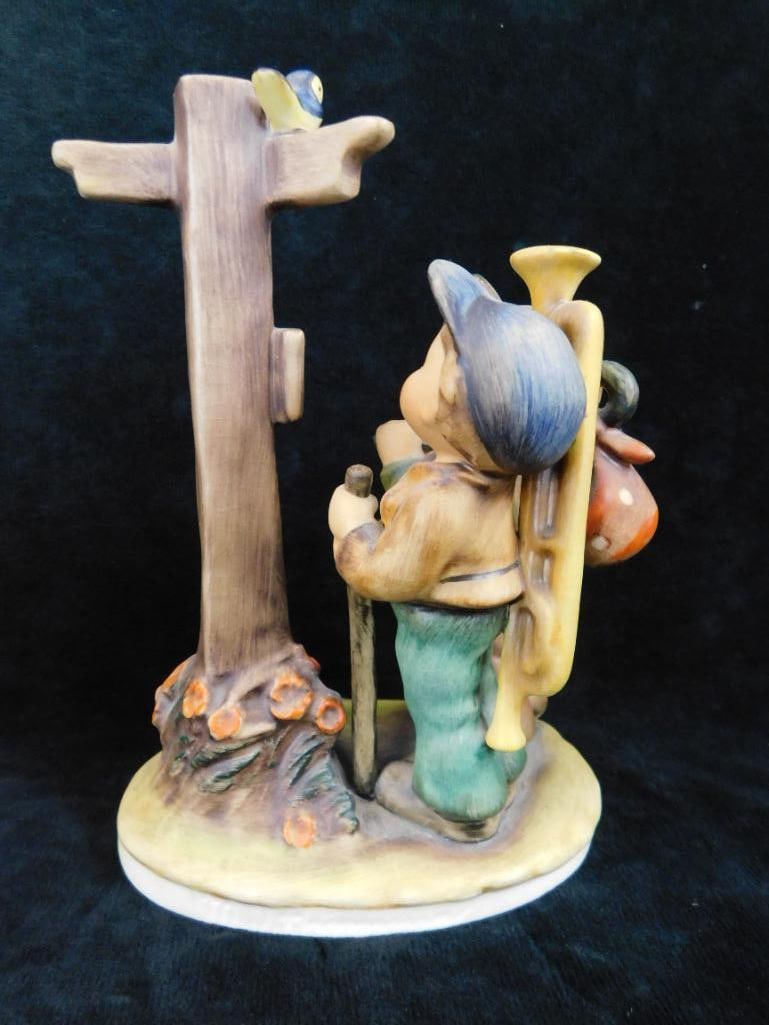 Group of 2 Hummels - Both with Damage - "Little Sweeper" Broom Handle Broken - 5