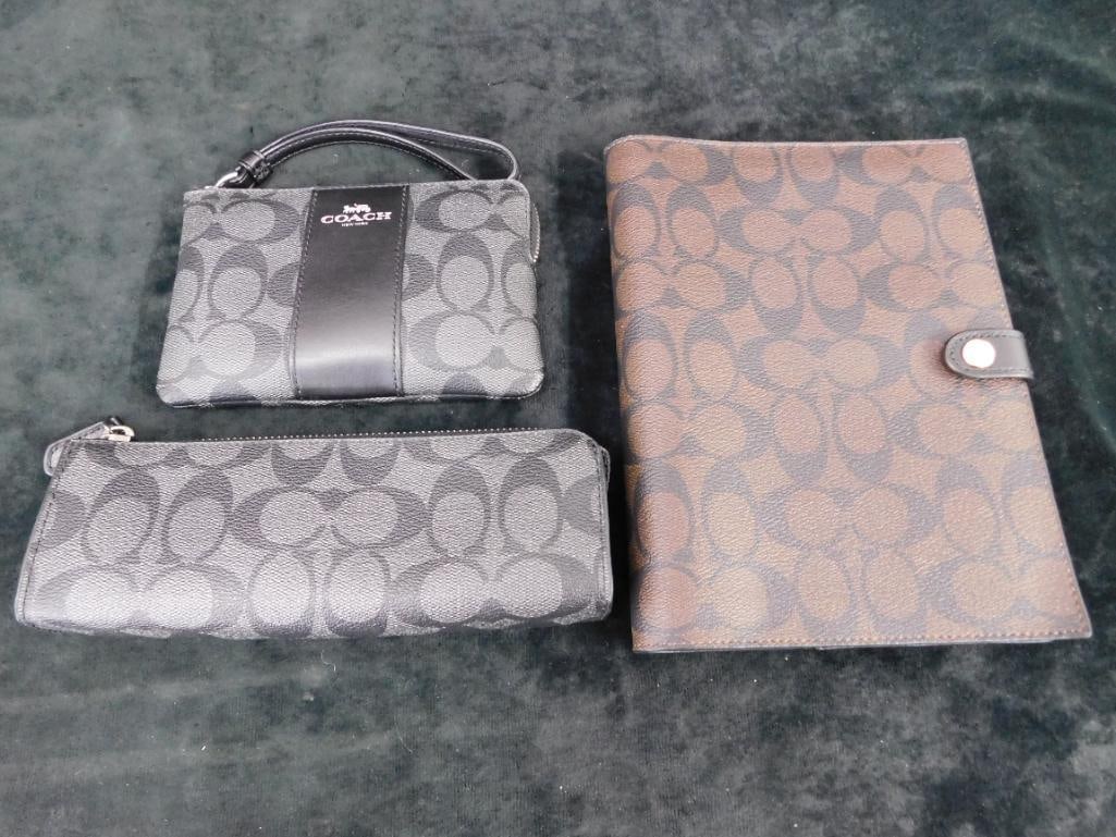Coach - Journal - 2 Zippered Small Clutch Purses - 11