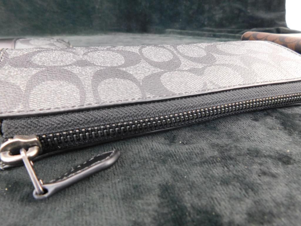 Coach - Journal - 2 Zippered Small Clutch Purses - 7