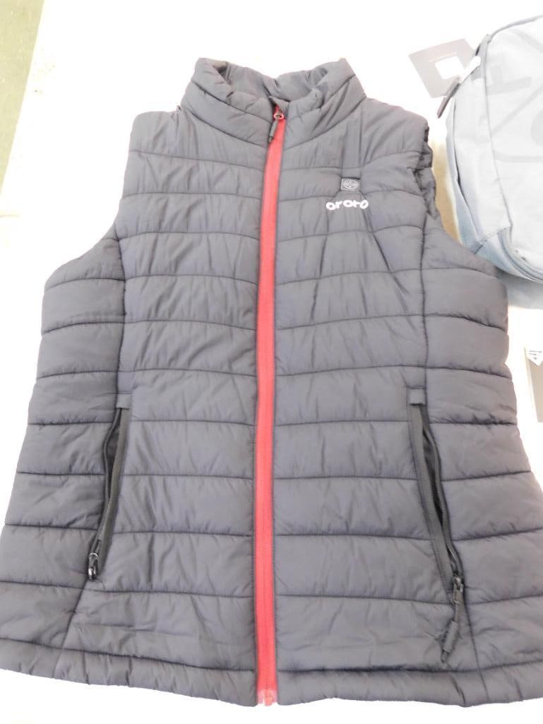 Ororo - Heated Apparel - Womans Padded Vest - Size Medium - 2