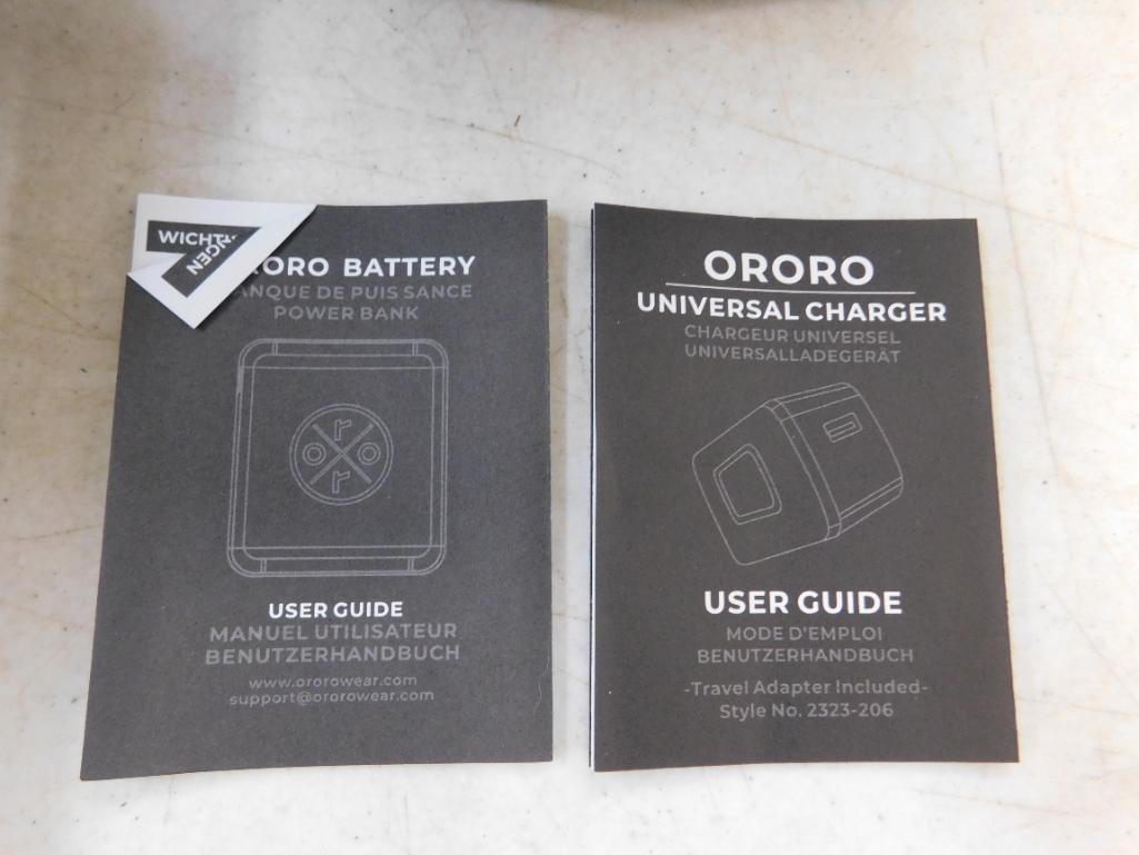 Ororo - Heated Apparel - Womans Padded Vest - Size Medium - 7