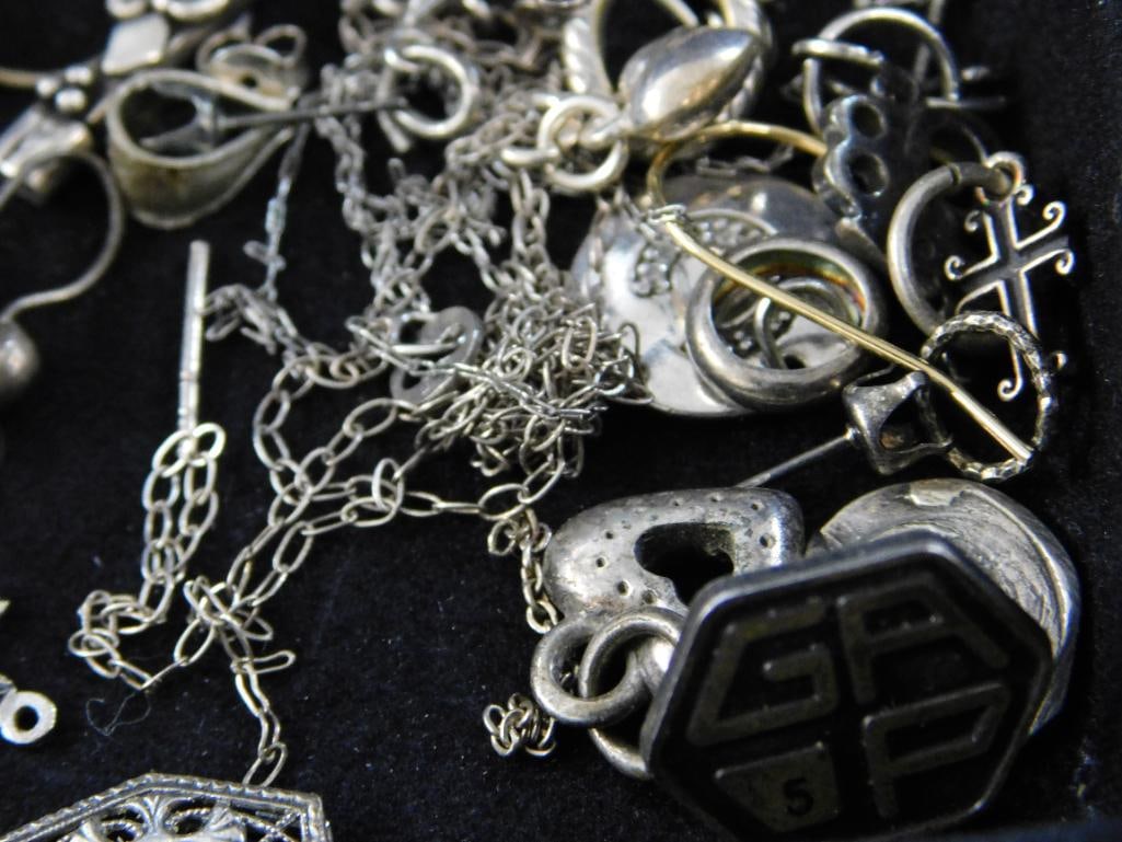 Sterling Silver - Scrap - 28.12 Grams TW - 5