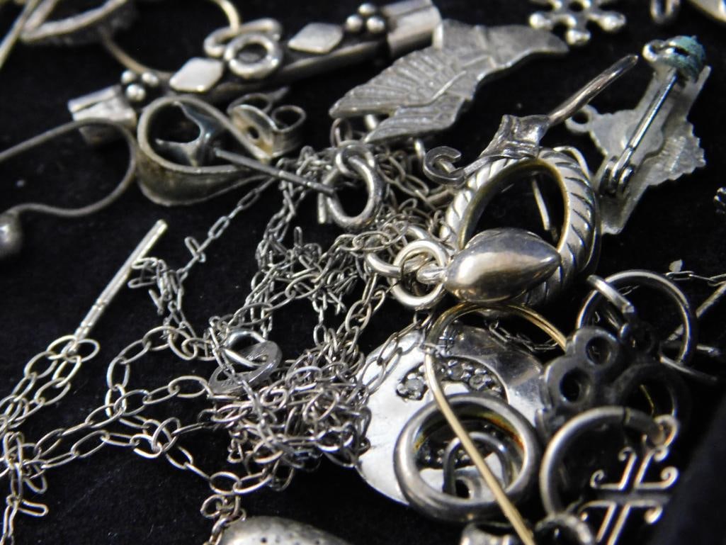 Sterling Silver - Scrap - 28.12 Grams TW - 6