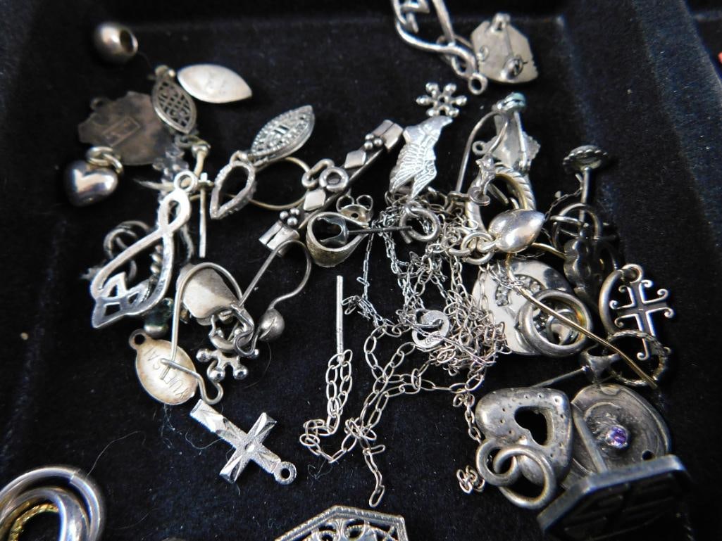 Sterling Silver - Scrap - 28.12 Grams TW - 8