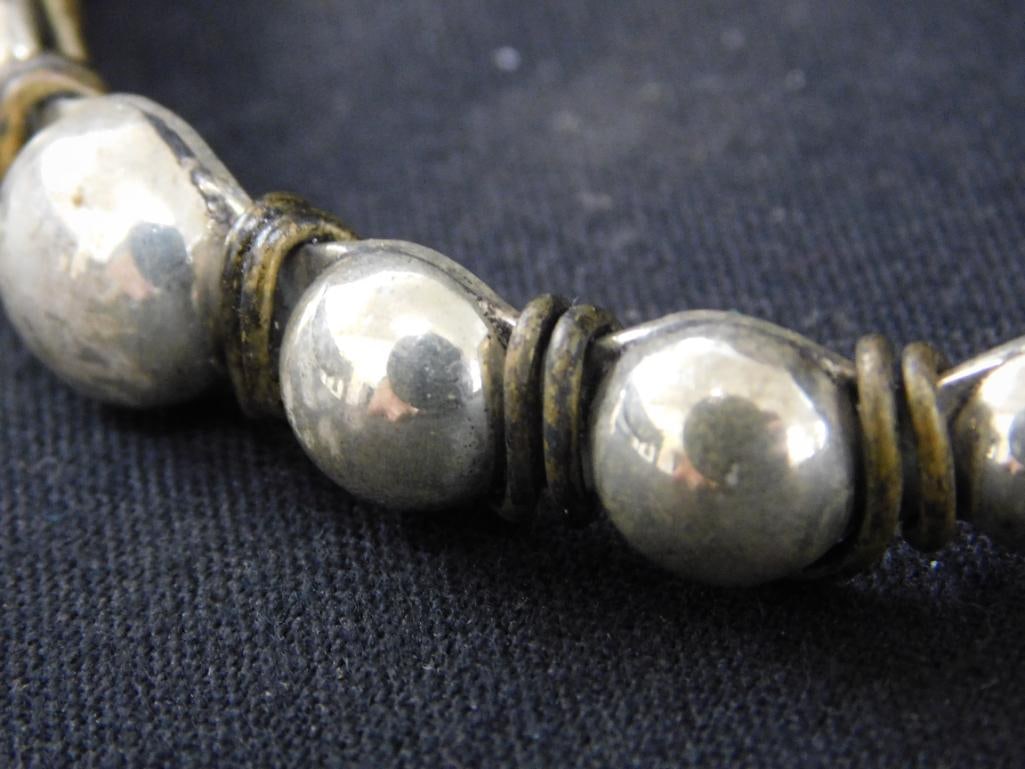 Sterling Silver - Cuff Bracelet - 25.8 Grams - 3