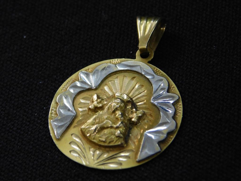 18K Yellow Gold - Pendant - 2.81 Grams - 5