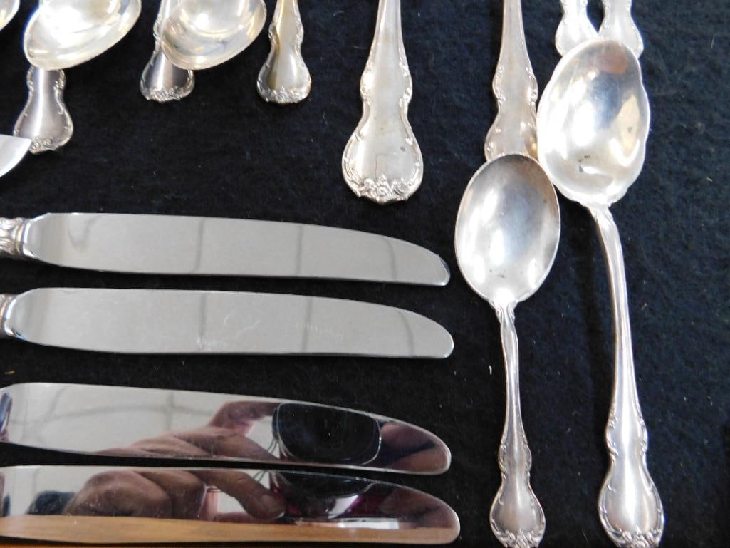 Sterling Silver - Flatware Set - Towle - French Provincial - 1575 Grams Plus Weighted - 10