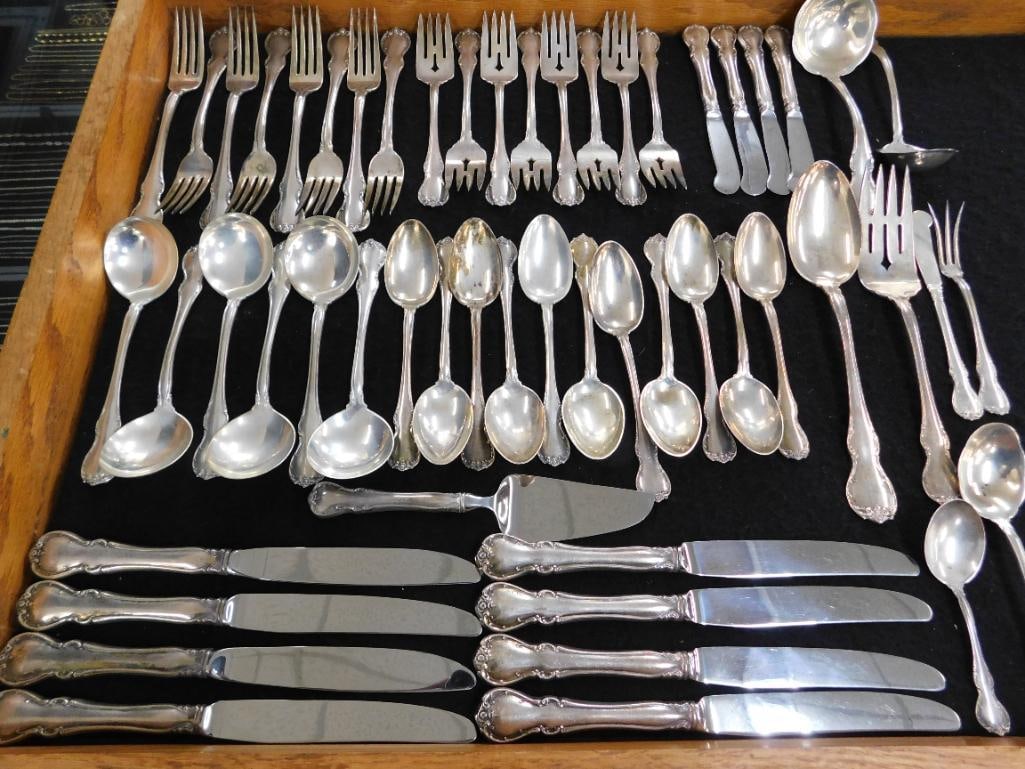 Sterling Silver - Flatware Set - Towle - French Provincial - 1575 Grams Plus Weighted - 15
