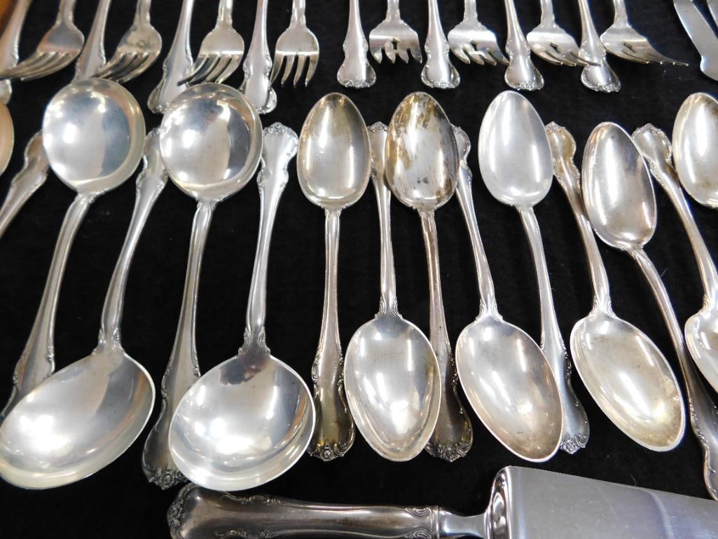 Sterling Silver - Flatware Set - Towle - French Provincial - 1575 Grams Plus Weighted - 7