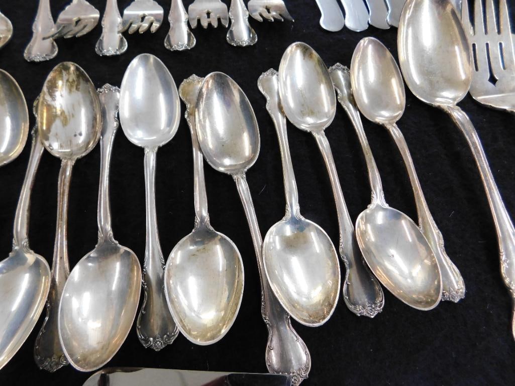 Sterling Silver - Flatware Set - Towle - French Provincial - 1575 Grams Plus Weighted - 8