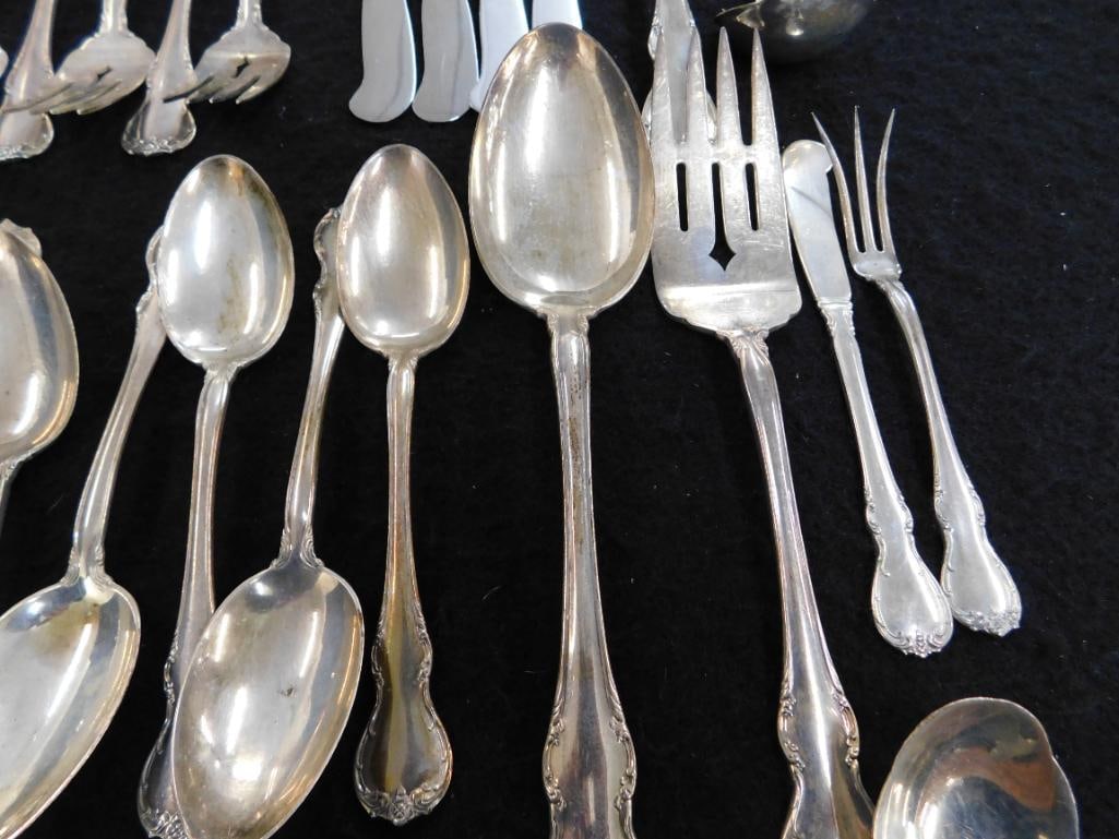 Sterling Silver - Flatware Set - Towle - French Provincial - 1575 Grams Plus Weighted - 9