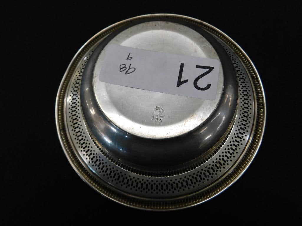 Sterling Silver - 6" Bowl - 98 Grams - 7
