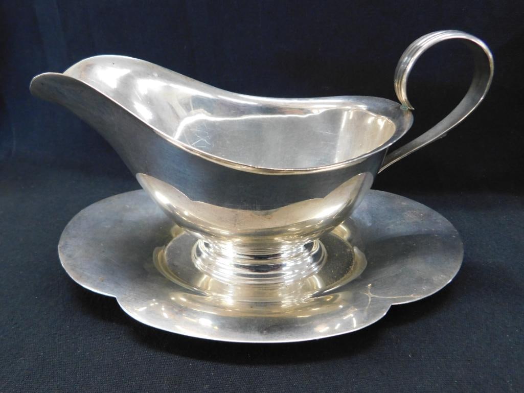 Sterling Silver - Gravy Boat - Gorham - 327 Grams - 7