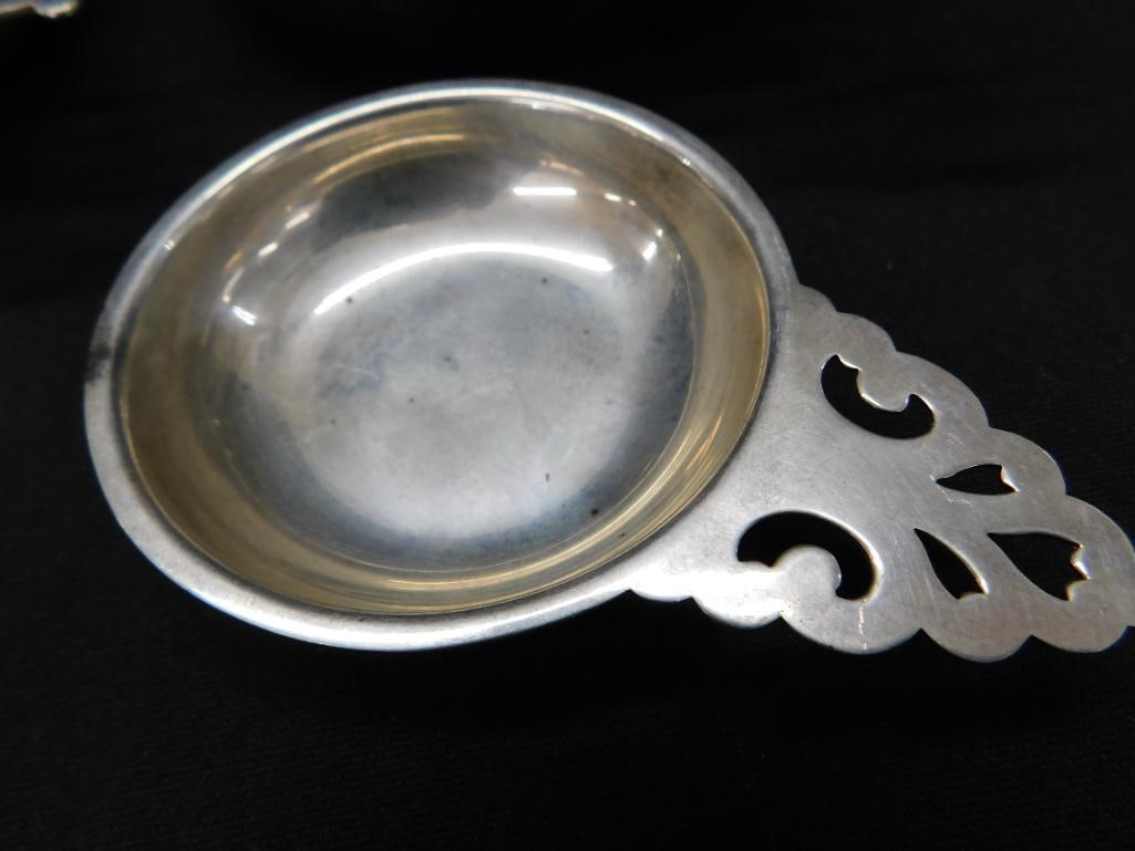 Sterling Silver - Group of 3 Nappies - Monogrammed - 221 Grams 4.25" and 2.75" - 6