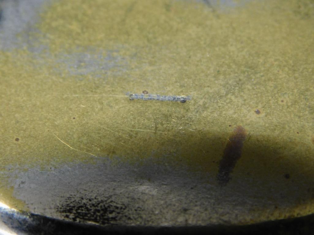 Sterling Silver - 3.75" Plate and a Sauce Server - 100 Grams - 4