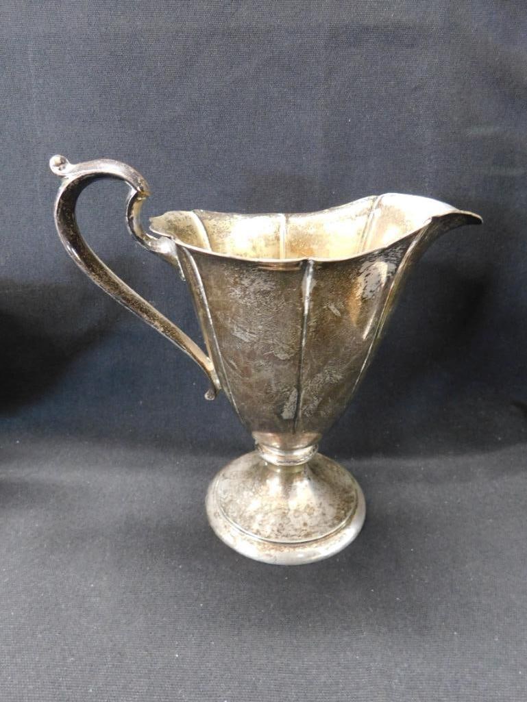 Sterling Silver - Sugar and Creamer Set - 293 Grams - 5