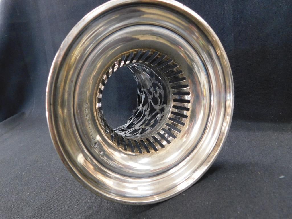 Sterling Silver - Vase Base - No Vase - 5.5" x 5" - 139 Grams - 5