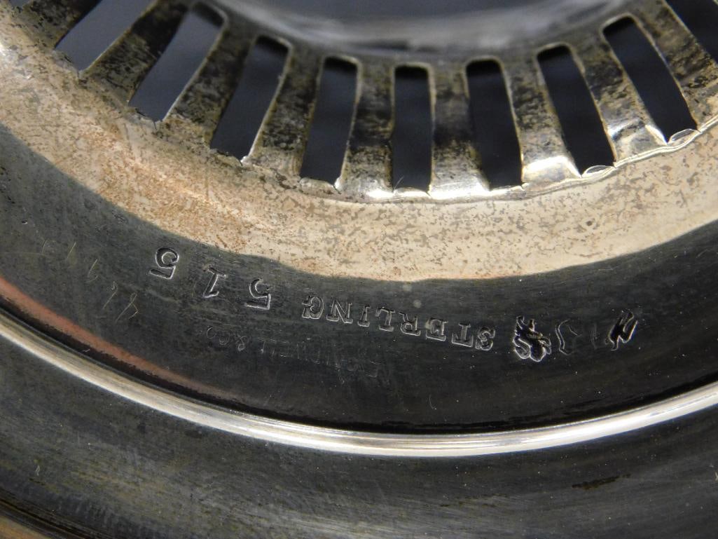 Sterling Silver - Vase Base - No Vase - 5.5" x 5" - 139 Grams - 6