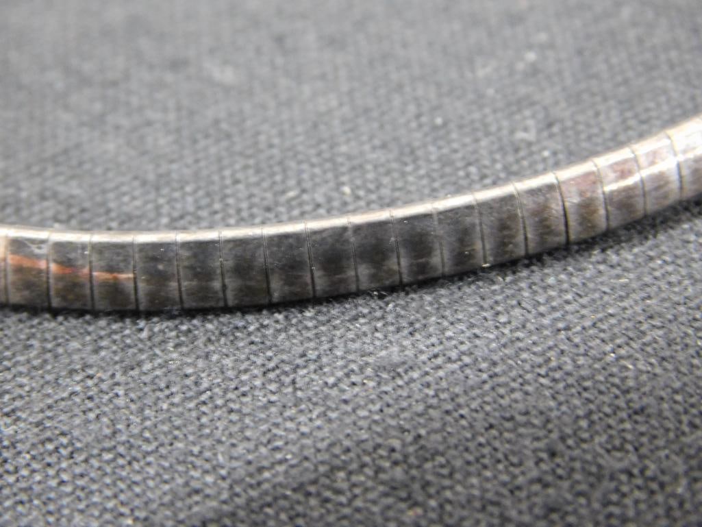 Sterling Silver - 3 Necklaces - 15"-15"-19" - 30.1 Grams - 3