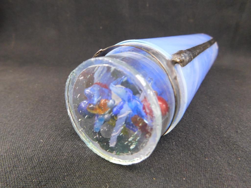 Studio Artist Made Kaleidoscope - 2010 Signed - 2" x 7.75" - 2