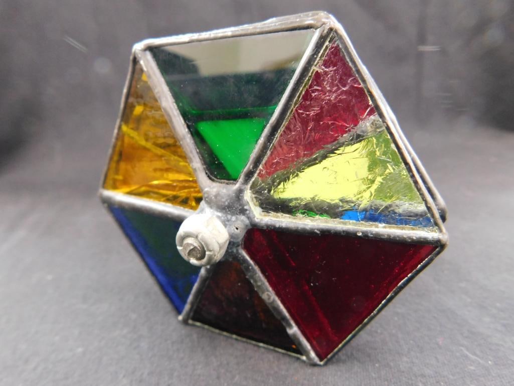 Studio Artist Made Kaleidoscope - Unsigned - 3" x 9.25" x 1.75" - 2