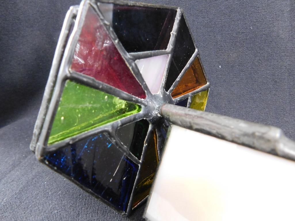 Studio Artist Made Kaleidoscope - Unsigned - 3" x 9.25" x 1.75" - 8