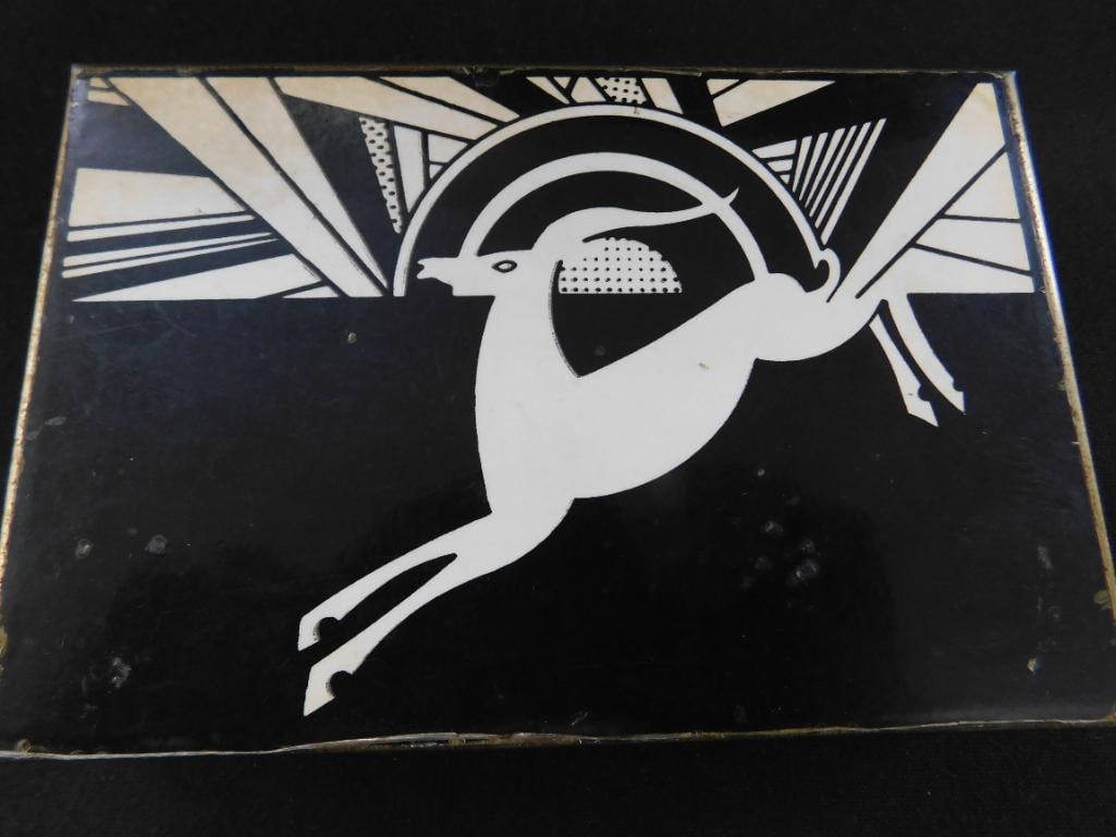 Helena Rubenstein Hinged Lidded Box - 1.5" x 5.25" x 3.5" - 7