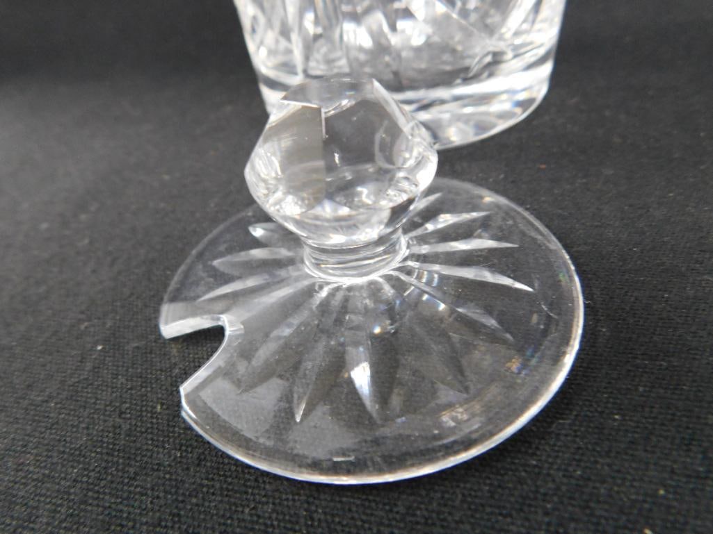 Waterford Crystal - Honey Pot with Lid - Original Box - 4" x 3" - 2
