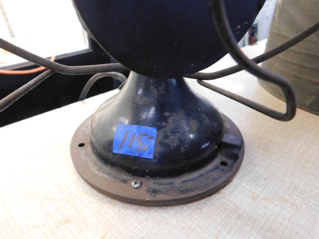 Vintage Westinghouse Electric Fan - Works - 16.5" x 14" x 10" - 4