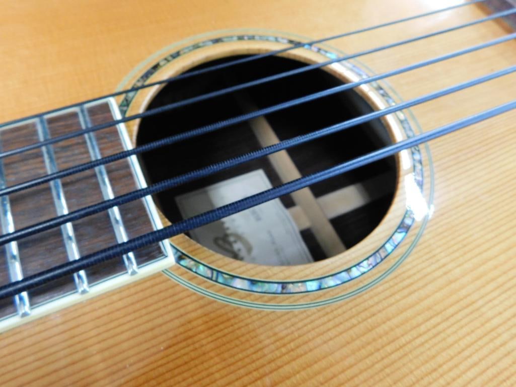 Breedlove 5 String Electric Acoustic Bass Guitar - Original Carrying Case - 5