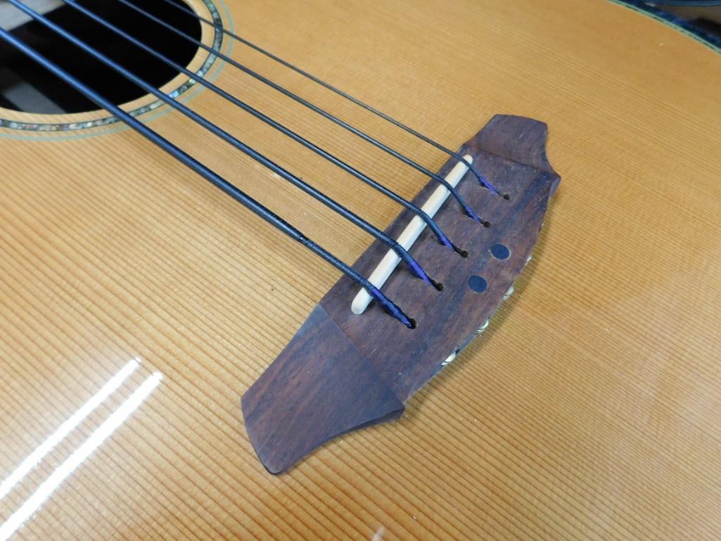 Breedlove 5 String Electric Acoustic Bass Guitar - Original Carrying Case - 7