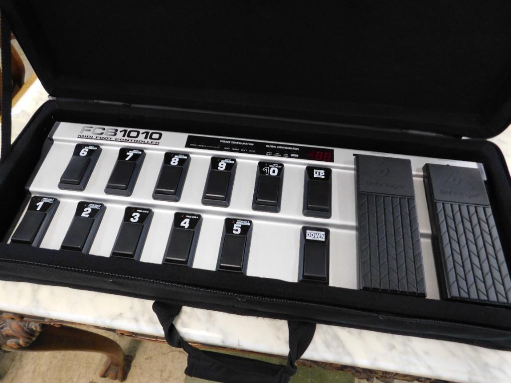 Behringer - FCB1010 Midi Foot Controller - No Power Cord - 12