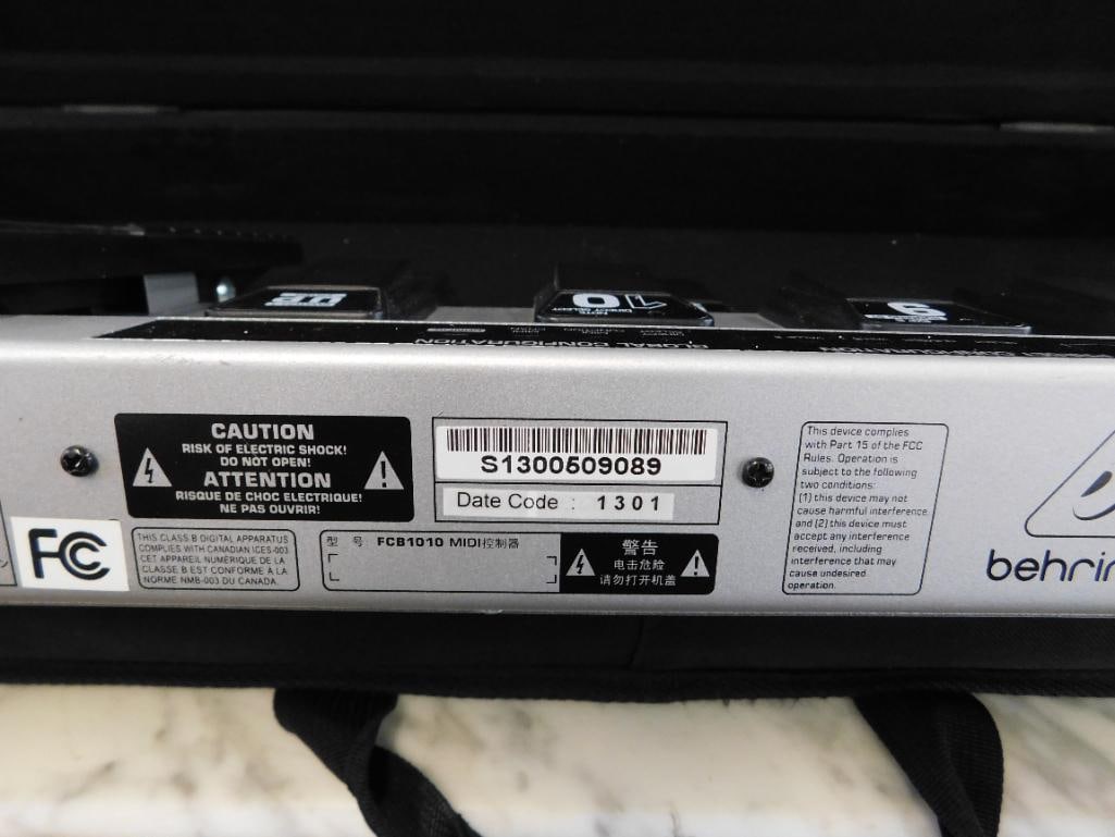 Behringer - FCB1010 Midi Foot Controller - No Power Cord - 8