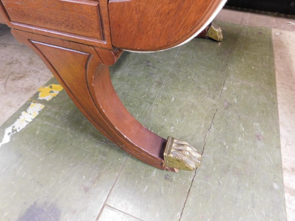 Duncan Phyfe Settee - 32" x 76" x 28" - 3