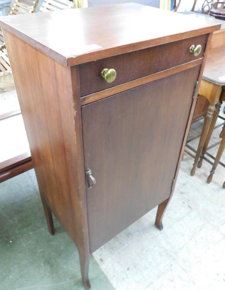 Vintage 1 Drawer Sheet Music Cabinet - 39.5" x 19.5" x 15" (1 of 9)
