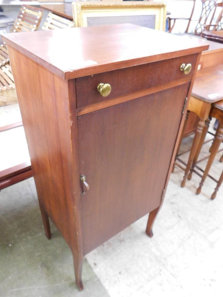 Vintage 1 Drawer Sheet Music Cabinet - 39.5" x 19.5" x 15" - 8