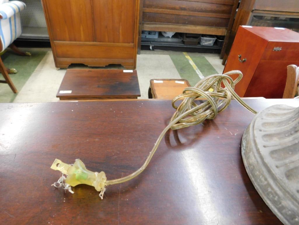 Bronze Soldier Lamp - 33" x 7.5" - 7