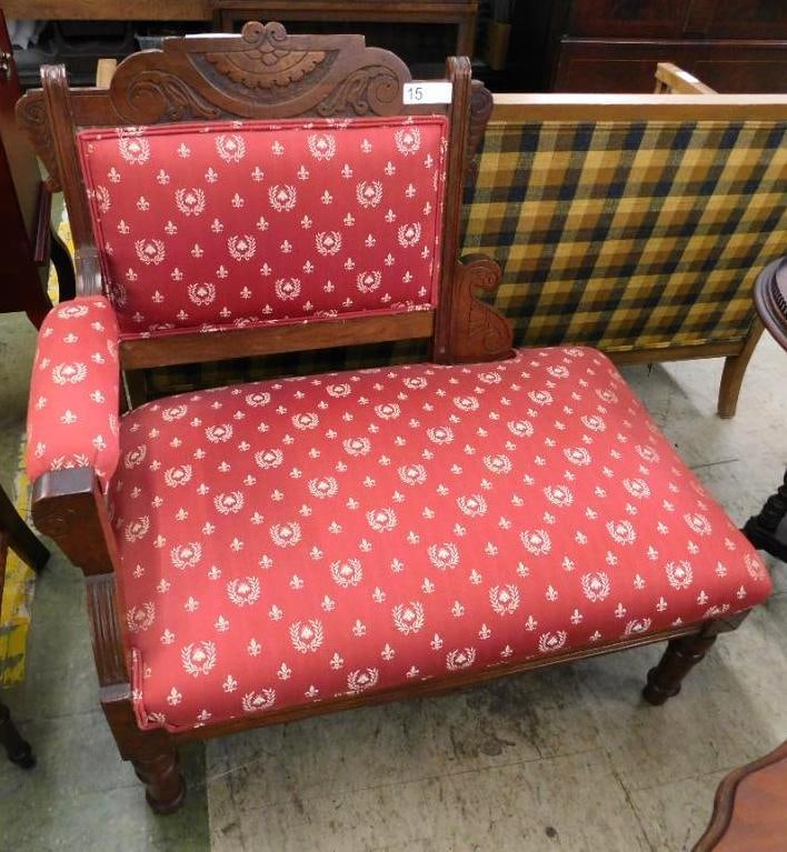 Eastlake Settee - 34" x 34" x 24" (1 of 8)