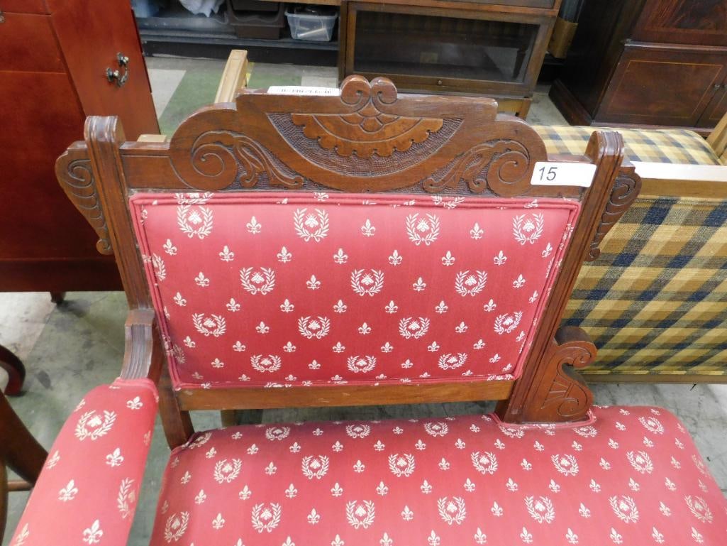 Eastlake Settee - 34" x 34" x 24" - 2