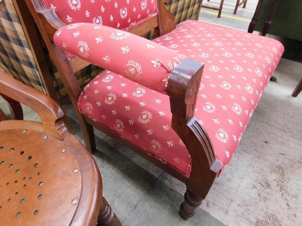 Eastlake Settee - 34" x 34" x 24" - 4