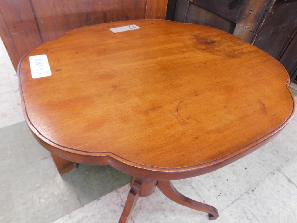 Early Cherry Candle Stand - Slight Damage on Bottom - 27" x 18"x 16" - 6